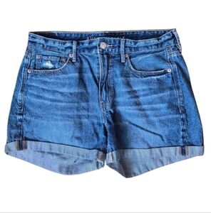 American Eagle Outfitters Women's Low Rise Tomgirl Jean Shorts | Size 6